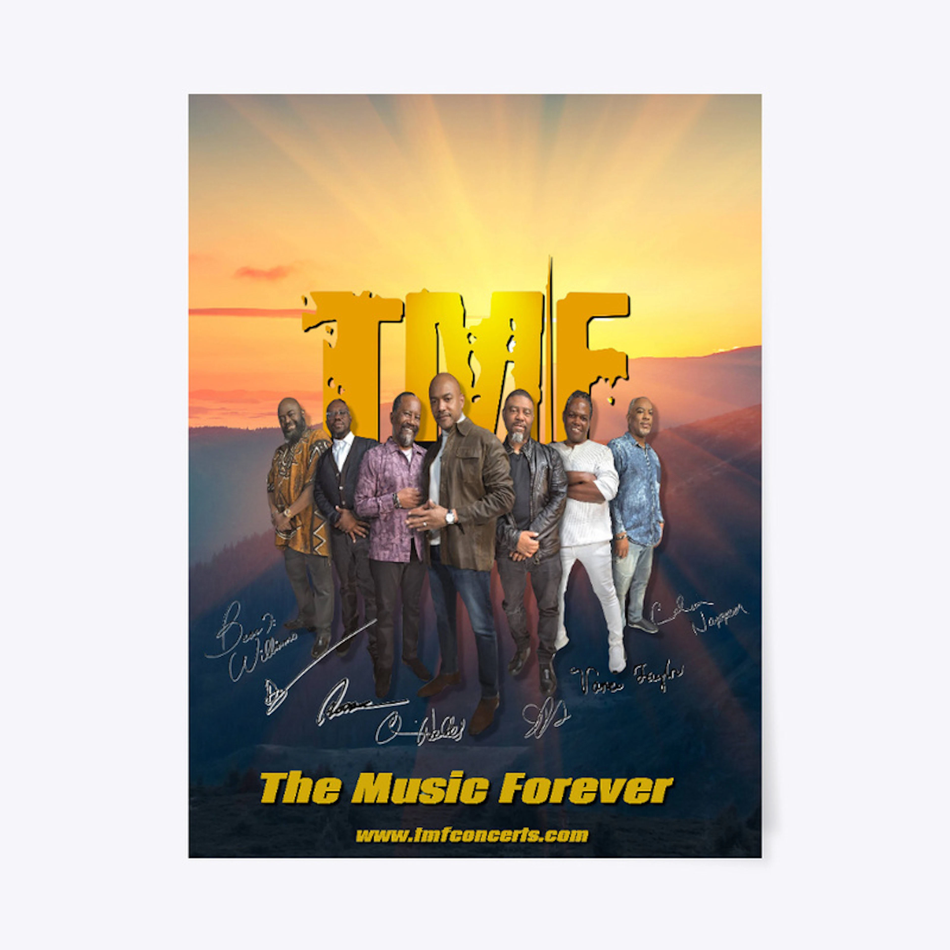 TMF Autographed Poster